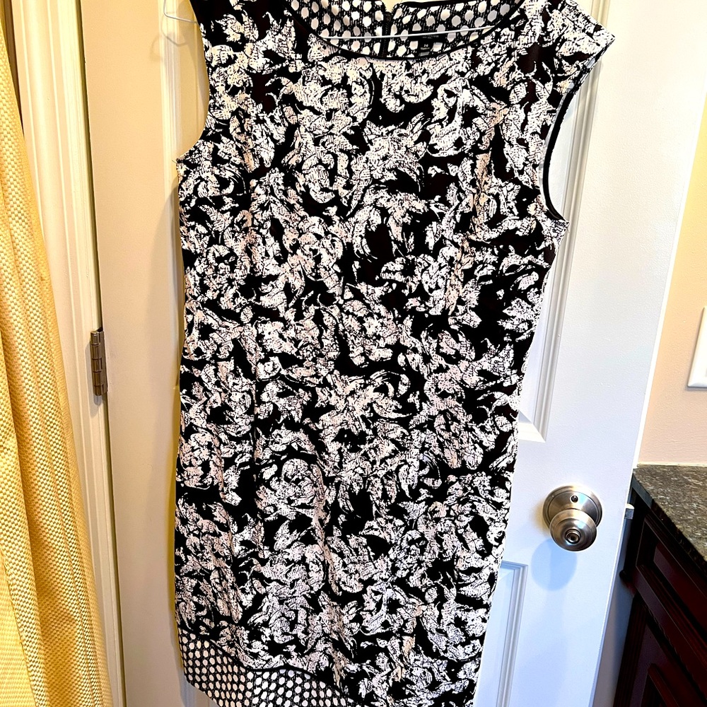 Black and white Ann Taylor dress size 14